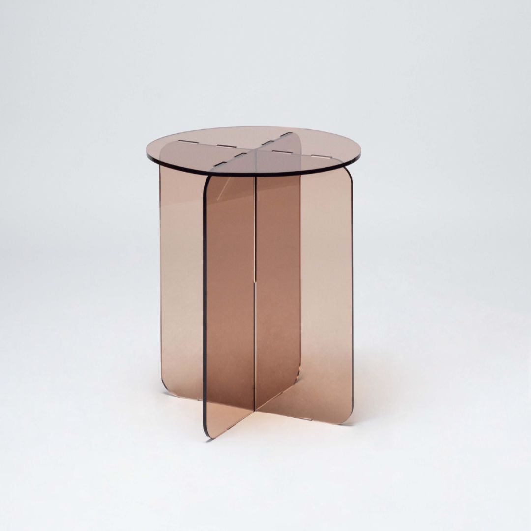 ROMA ROUND TOP SIDE TABLE | ries