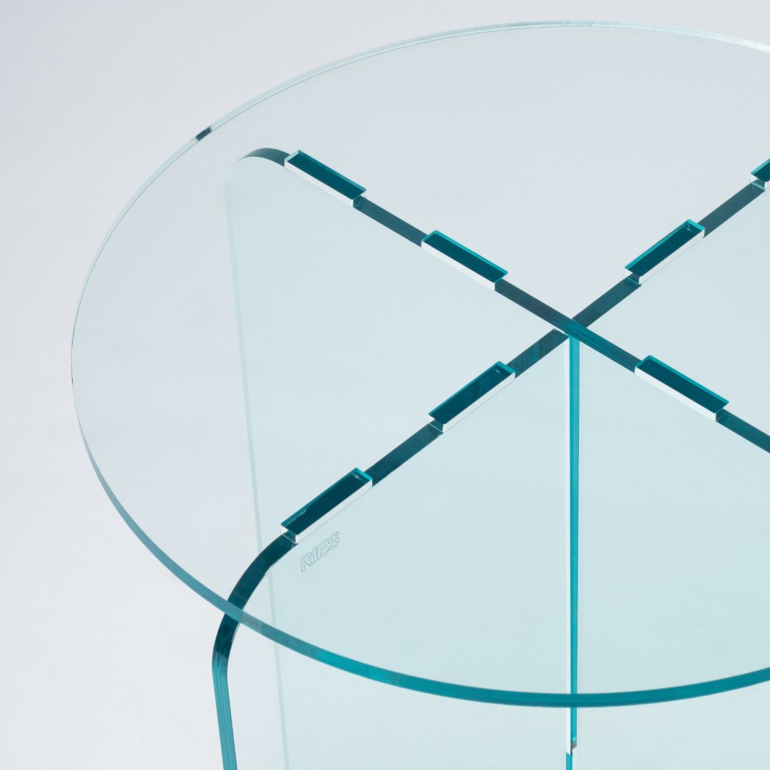 ROMA ROUND TOP SIDE TABLE | ries