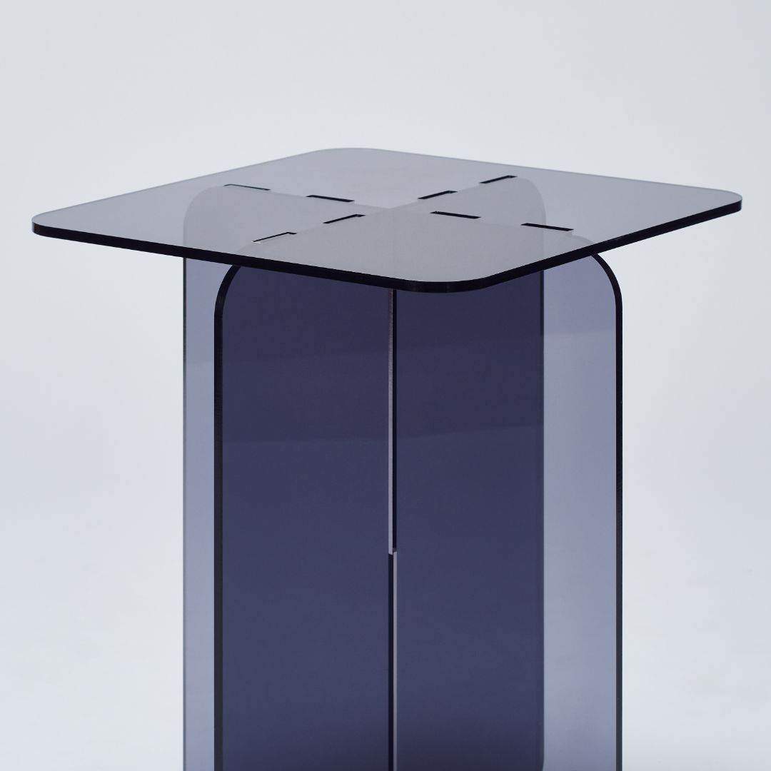 ROMA SQUARE TOP SIDE TABLE | ries