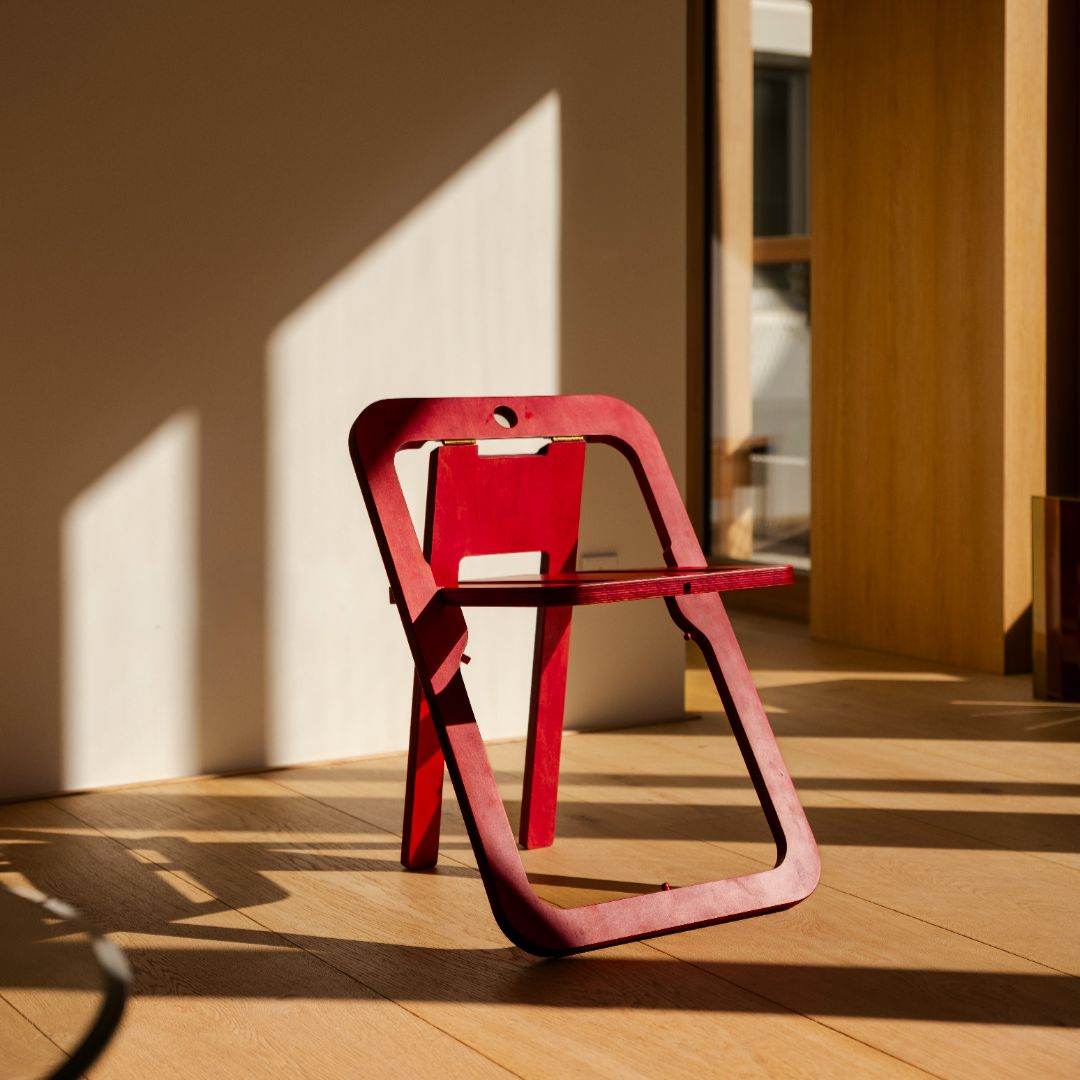 PLAKA CHAIR | ricardo blanco (Red)