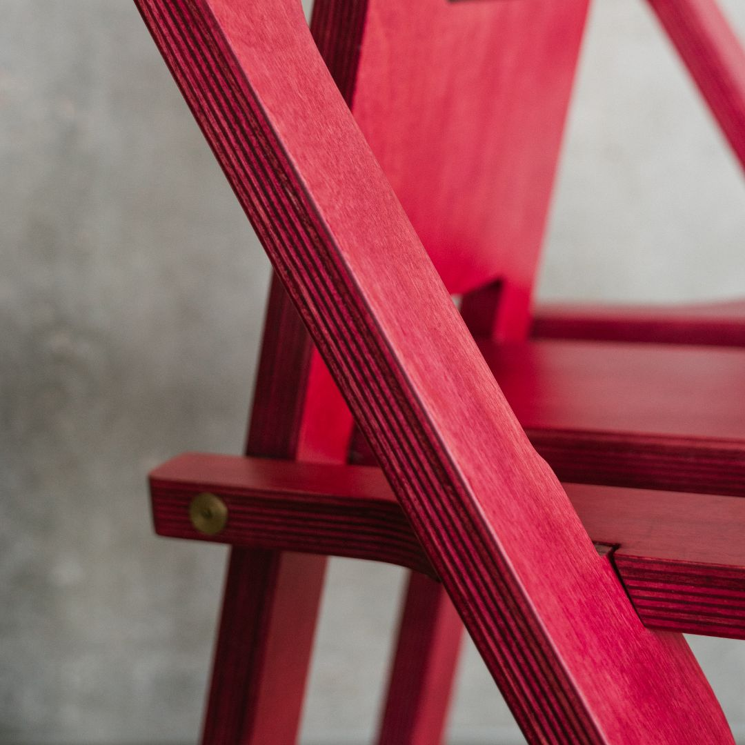 PLAKA CHAIR | ricardo blanco (Red)