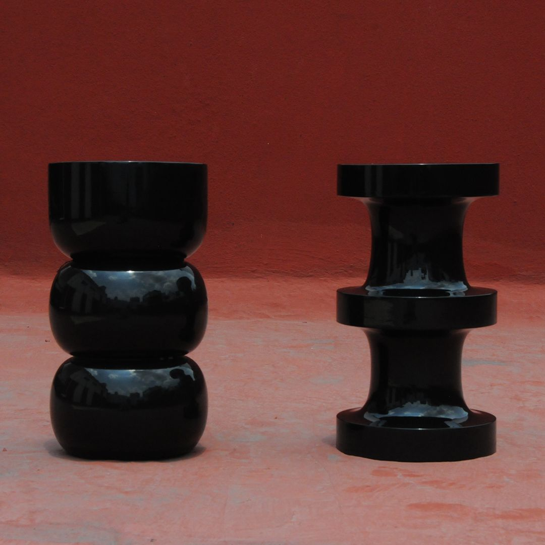 CHESS STOOL + SIDE TABLE | panorammma