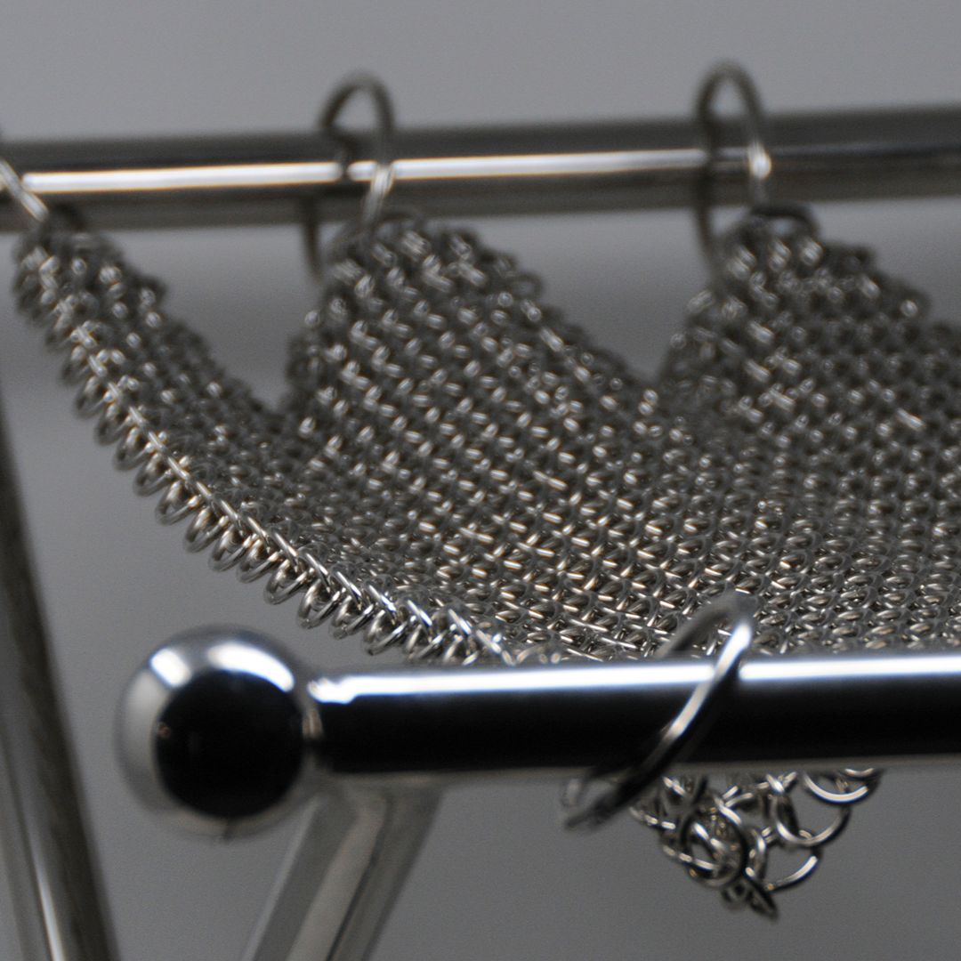 CHAINMAIL CAMPING STOOL | panorammma