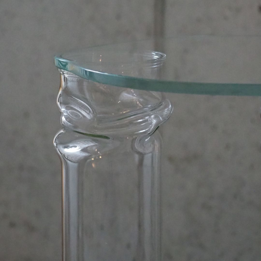 MELT GLASS SIDE TABLE | alexandra arias