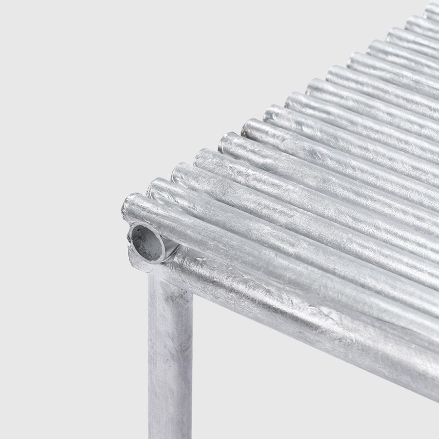 CRUZA STOOL + SIDE TABLE | ries